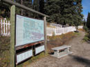 Bench at Barkerville Cemetery
